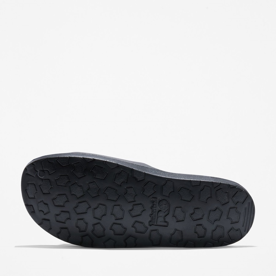 Anti-Fatigue Technology Slide Sandals Black/Orange Timberland Ireland