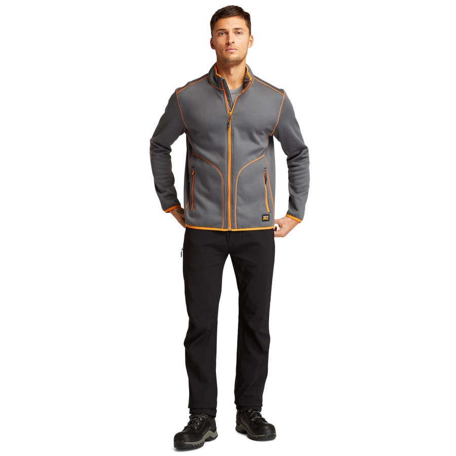 Asphalt Men's Pro Ballast Midlayer Jacket With Abrasion Resistance Timberland Ireland