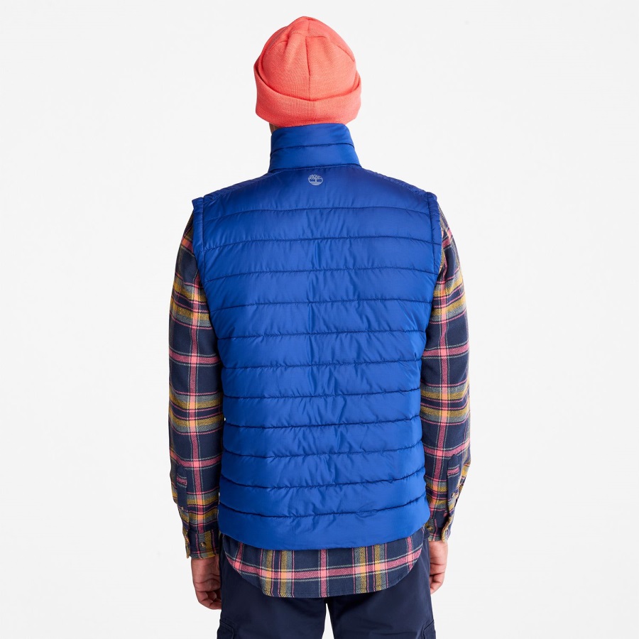 Bellwether Blue Timberland Ireland Men's Axis Peak Water-Resistant Vest