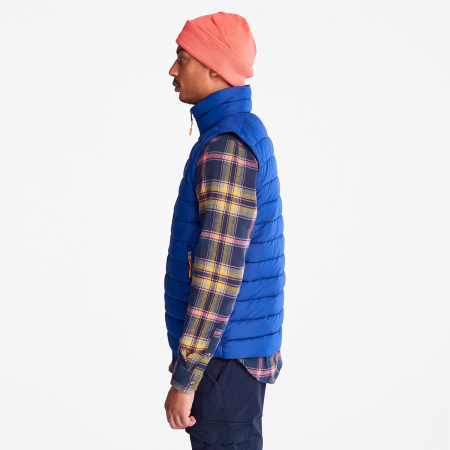 Bellwether Blue Timberland Ireland Men's Axis Peak Water-Resistant Vest