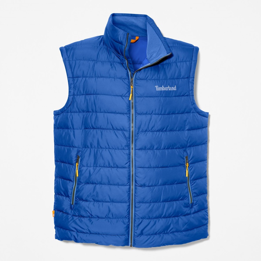 Bellwether Blue Timberland Ireland Men's Axis Peak Water-Resistant Vest