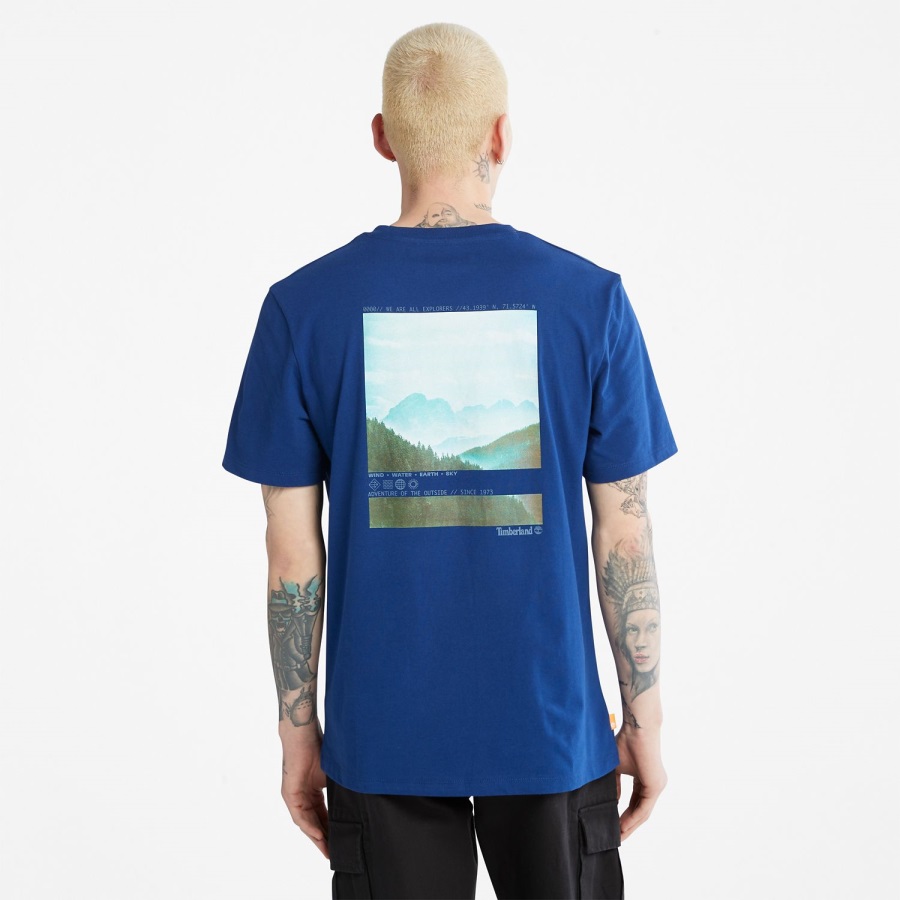 Bellwether Blue Timberland Ireland Men's Photographic T-Shirt