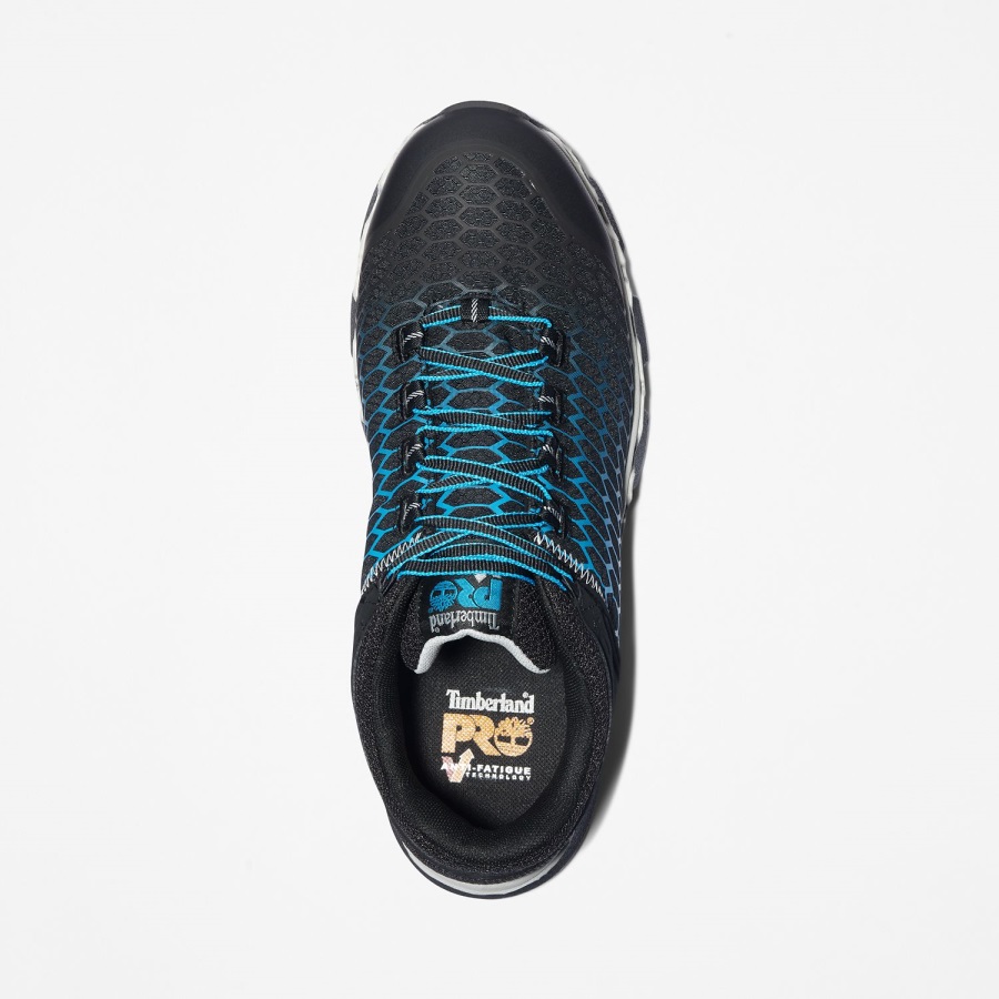 Black/Blue Ripstop Nylon Men's Pro Powertrain Sport Alloy Toe Work Sneaker Timberland Ireland