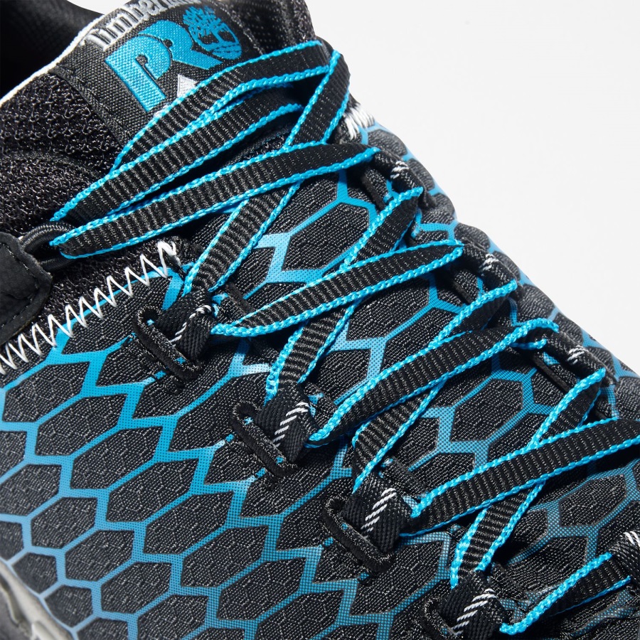 Black/Blue Ripstop Nylon Men's Pro Powertrain Sport Alloy Toe Work Sneaker Timberland Ireland