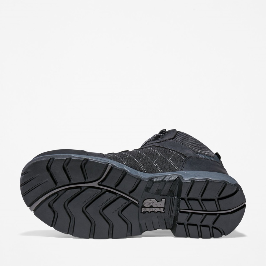 Black Full-Grain Leather Men's Payload 6 Composite Toe Work Boot Timberland Ireland