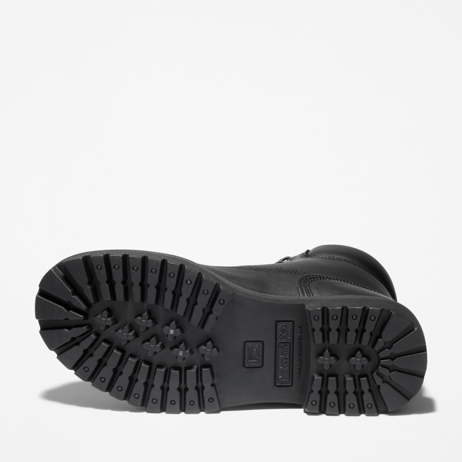 Black Full-Grain Men's Direct Attach 6 Steel Toe Waterproof Work Boot Timberland Ireland