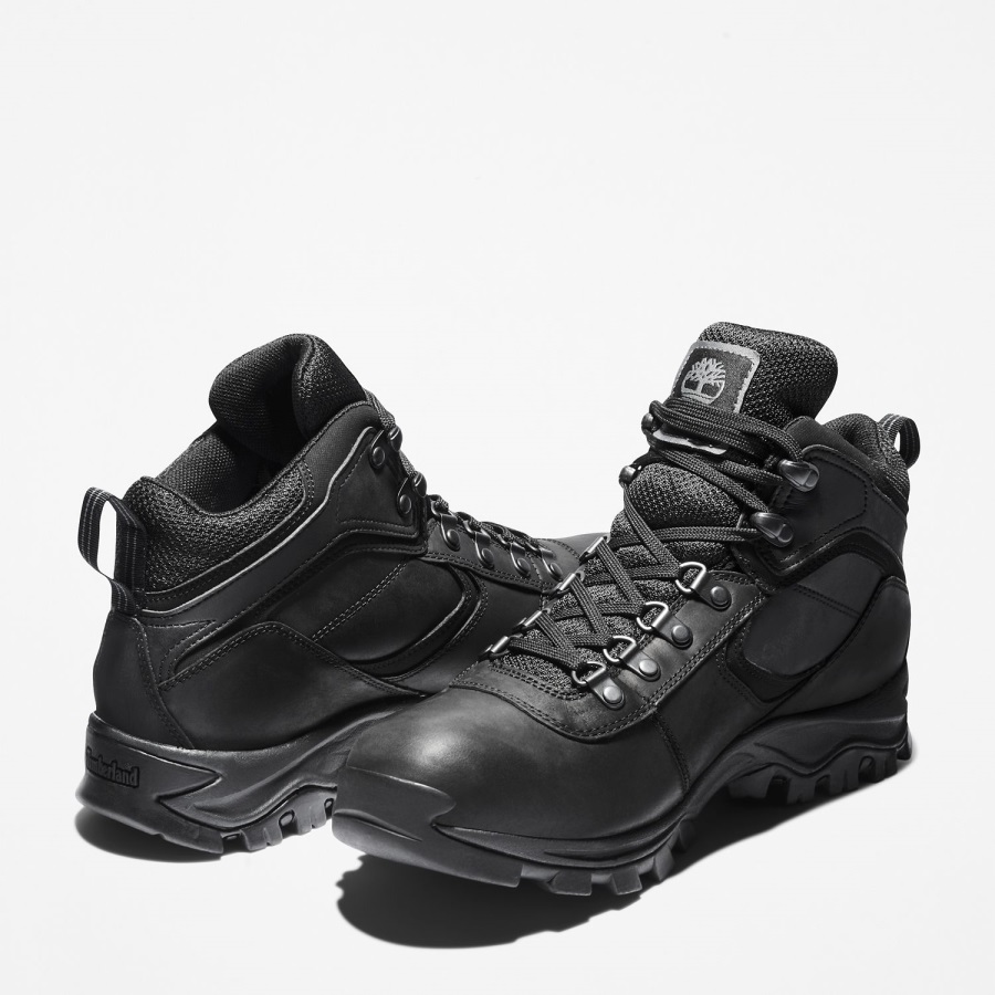 Black Full-Grain Men's Mt Maddsen Waterproof Hiking Boots Timberland Ireland