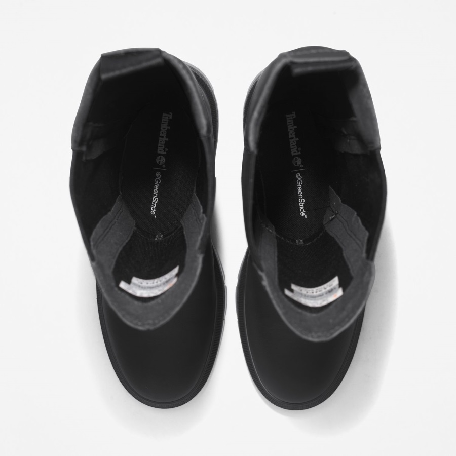 Black Full-Grain Timberland Ireland Women's Cortina Valley Tall Boots