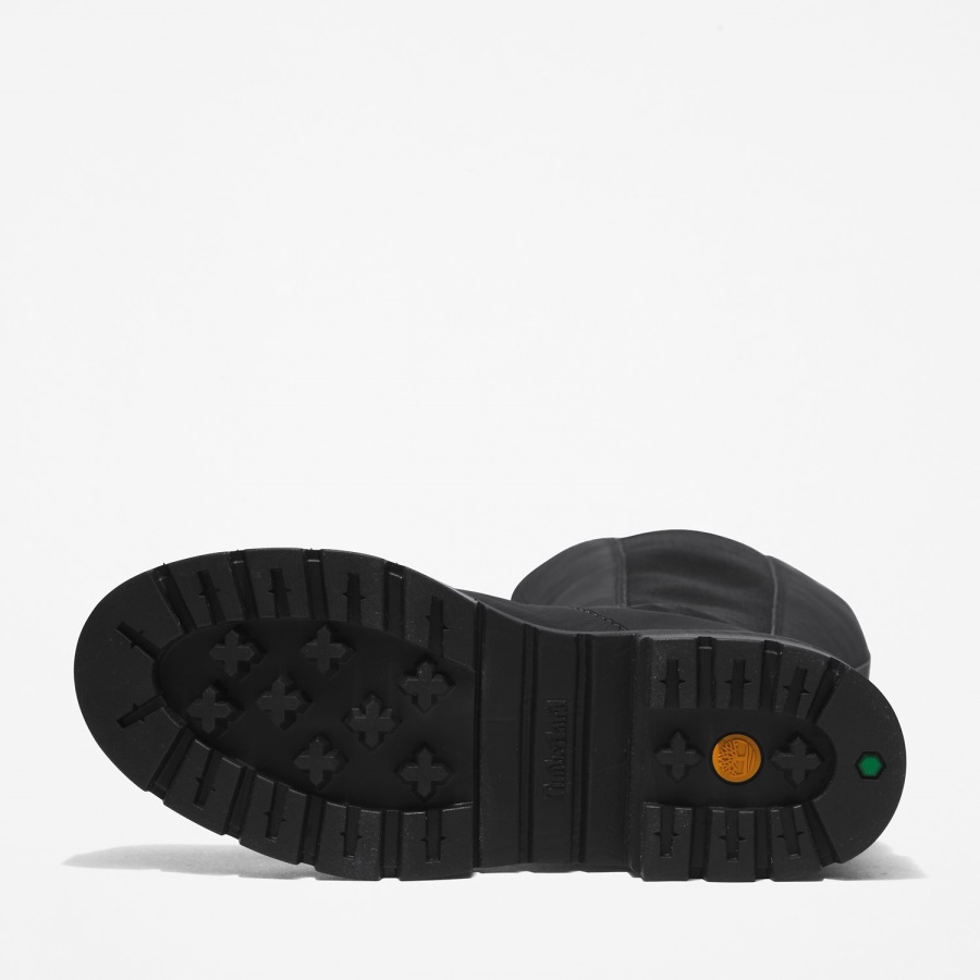 Black Full-Grain Timberland Ireland Women's Cortina Valley Tall Boots