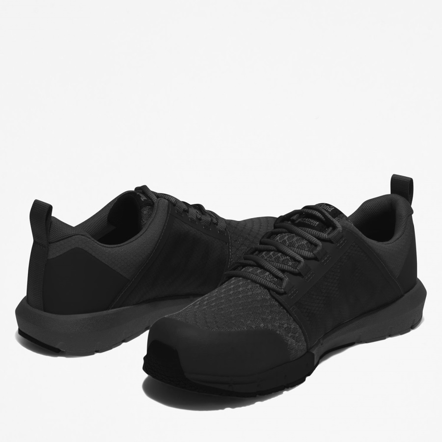 Black/Grey Men's Radius Composite Toe Work Sneaker Timberland Ireland
