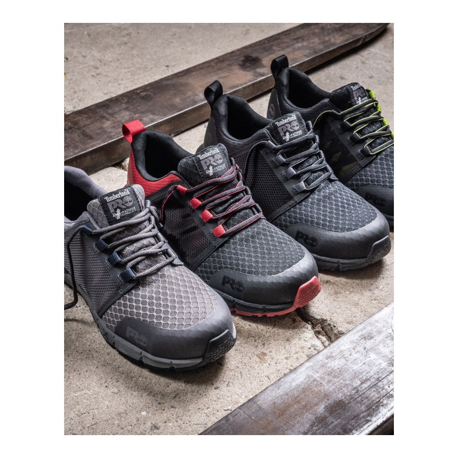 Black/Hi Viz Men's Radius Composite Toe Work Sneaker Timberland Ireland