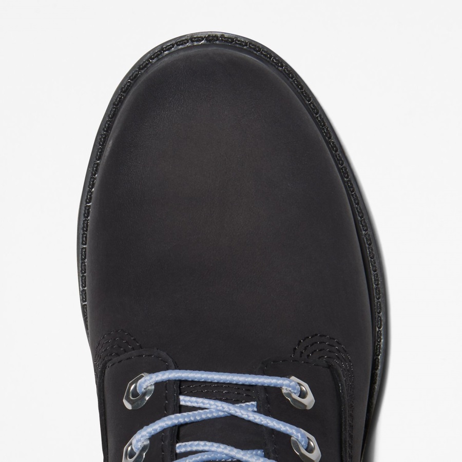 Black Nubuck/Grey Women's Premium 6-Inch Waterproof Boots Timberland Ireland