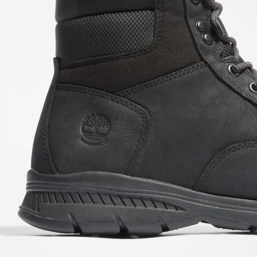 Black Nubuck Men's Norton Ledge Waterproof Warm-Lined Boots Timberland Ireland