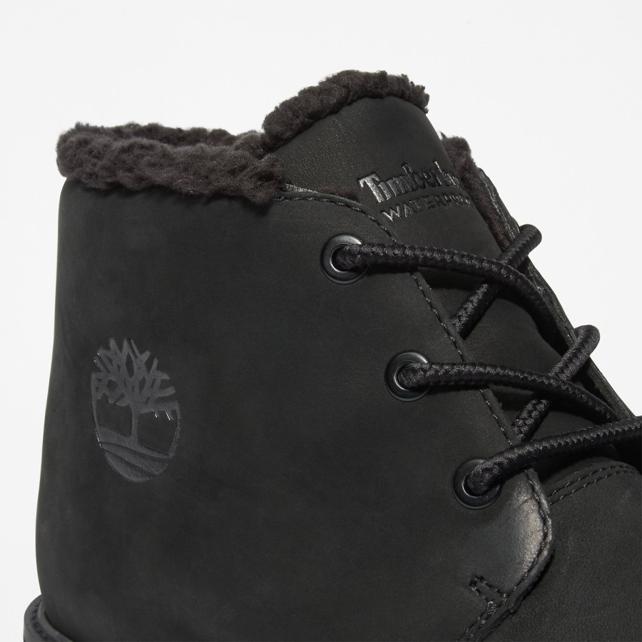 Black Nubuck Men's Richmond Ridge Waterproof Chukka Boots Timberland Ireland