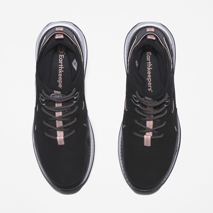 Black Nubuck Timberland Ireland Women's Timberloop Trekker City Hikers