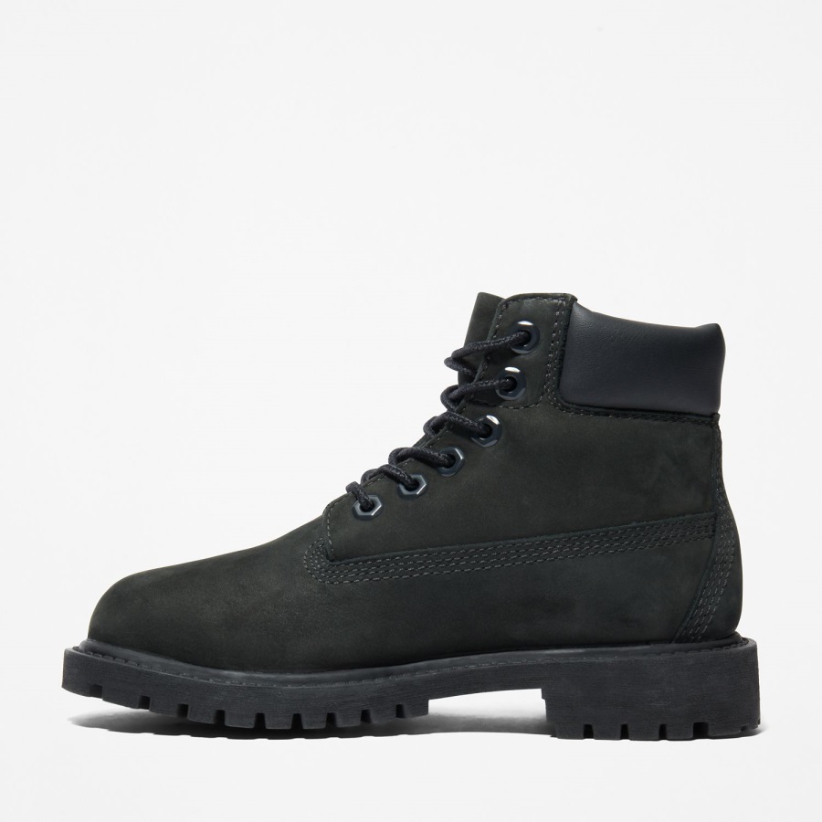 Black Nubuck Youth Premium 6-Inch Waterproof Boots Timberland Ireland