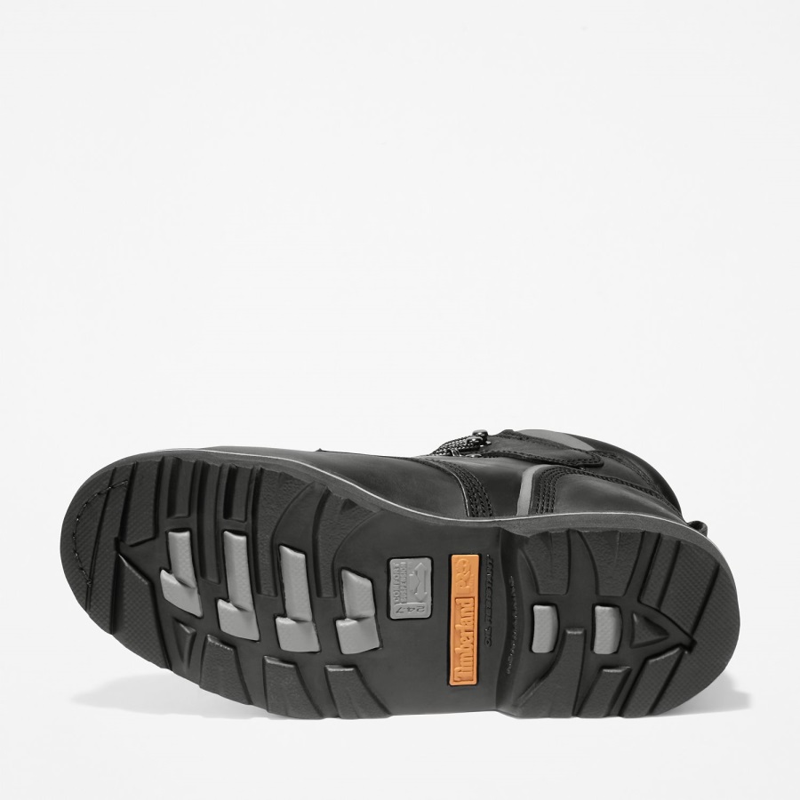 Black Oiled Nubuck Men's Pit Boss 6 Steel Toe Work Boot Timberland Ireland