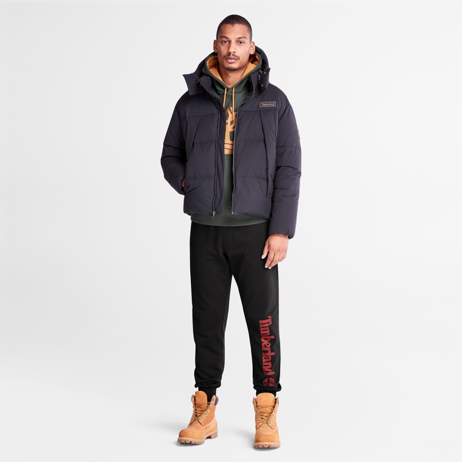 Black/Scarlet Timberland Ireland Logo Sweatpants