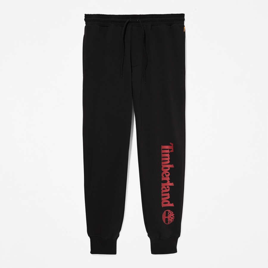 Black/Scarlet Timberland Ireland Logo Sweatpants