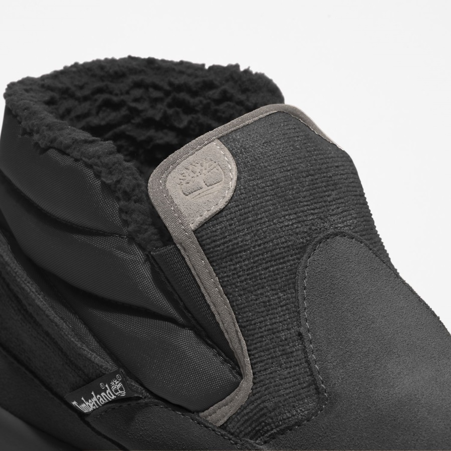 Black Suede Men's Ez Lounge Slip-On Hiking Boots Timberland Ireland