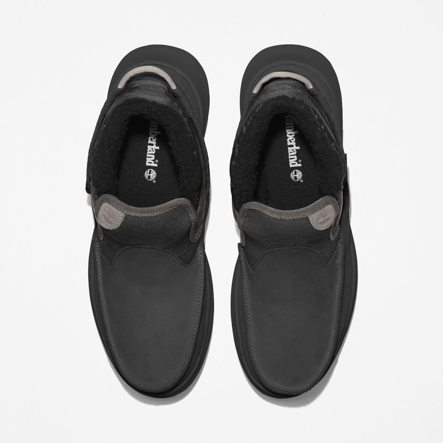 Black Suede Timberland Ireland Men's Ez Lounge Slip-On Hiking Boots