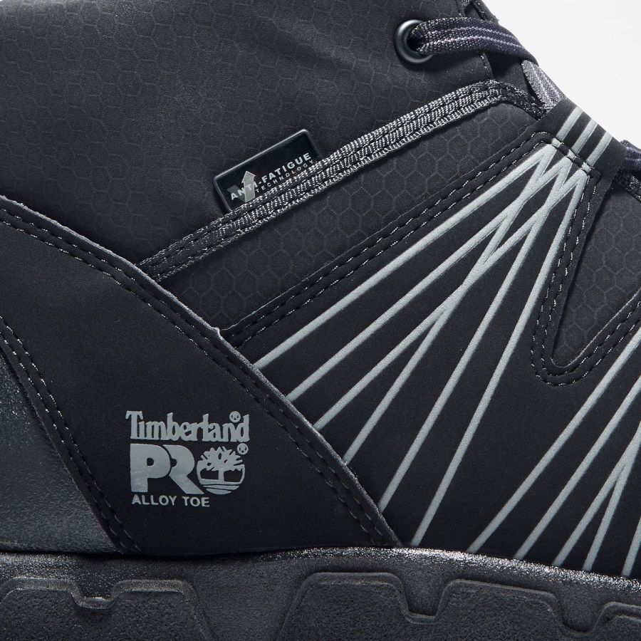 Black Synthetic Men's Pro Powertrain Alloy Toe Work Sneaker Timberland Ireland
