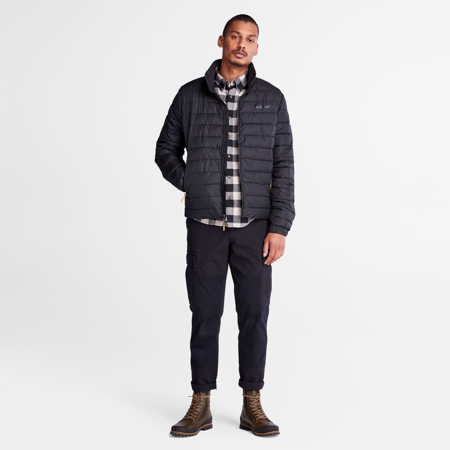 Black Timberland Ireland Men's Axis Peak Water-Repellent Jacket