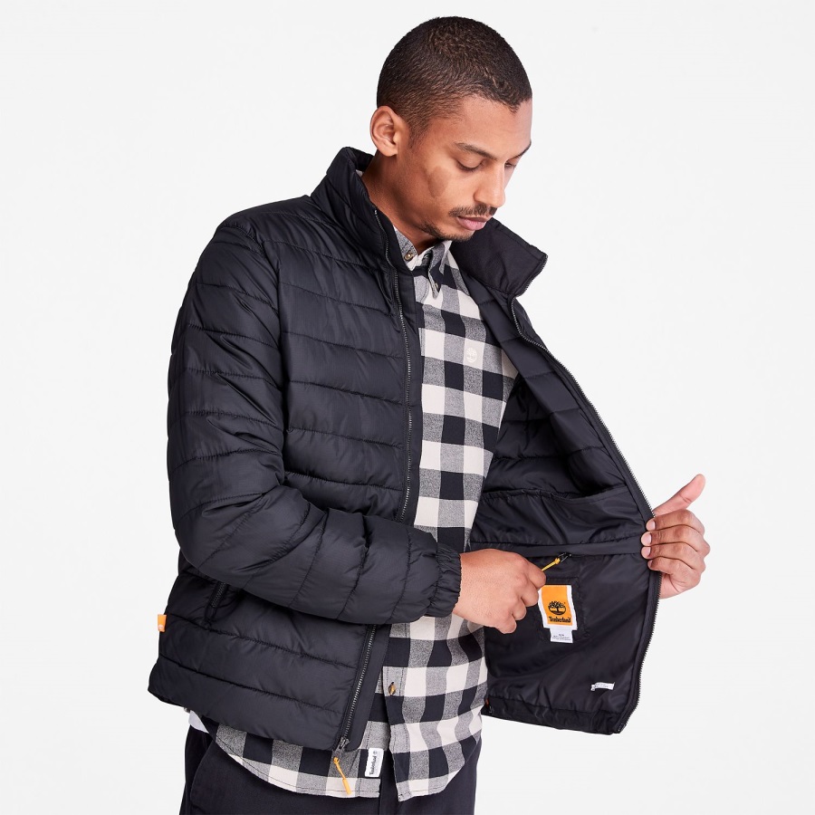 Black Timberland Ireland Men's Axis Peak Water-Repellent Jacket