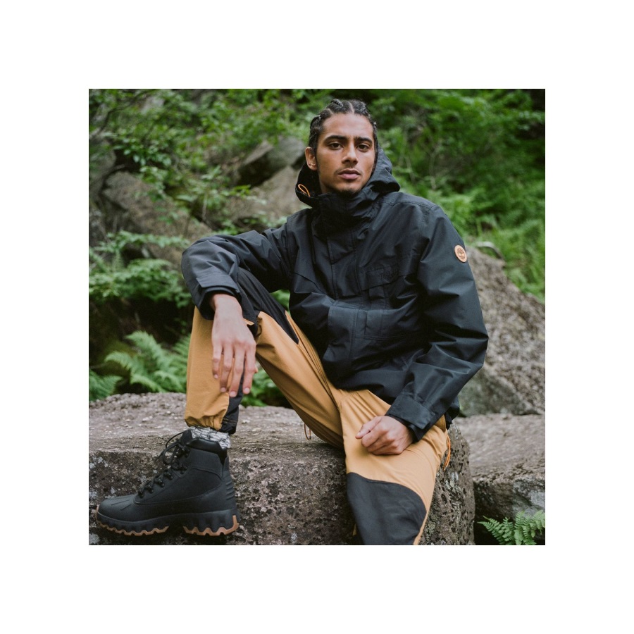 Black Timberland Ireland Men's Benton Waterproof 3-In-1 Jacket