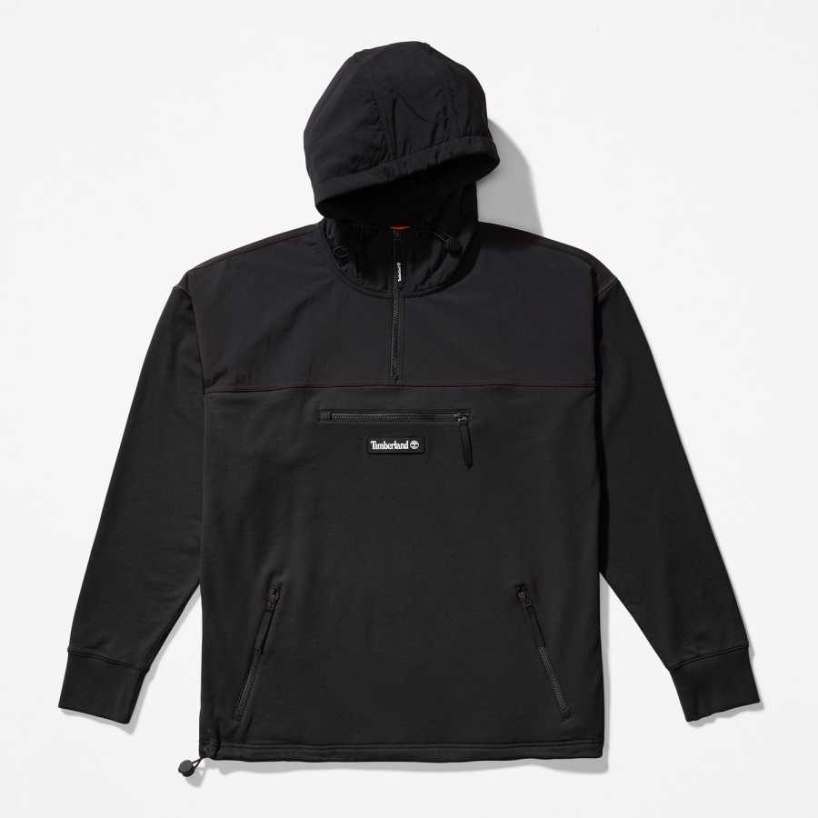 Black Timberland Ireland Men's Hybrid Hoodie