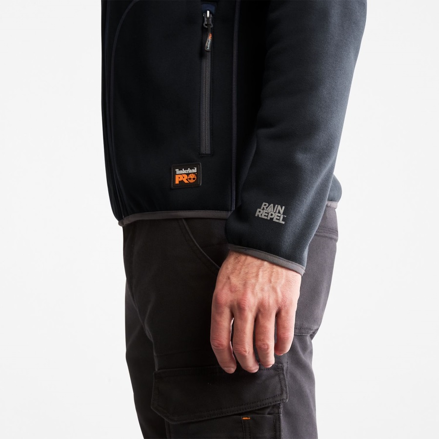 Black Timberland Ireland Men's Pro Ballast Midlayer Jacket