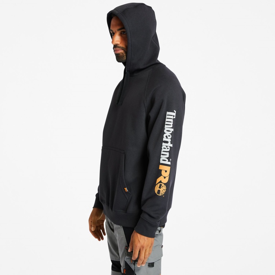 Black Timberland Ireland Men's Pro Hood Honcho Sport Hoodie