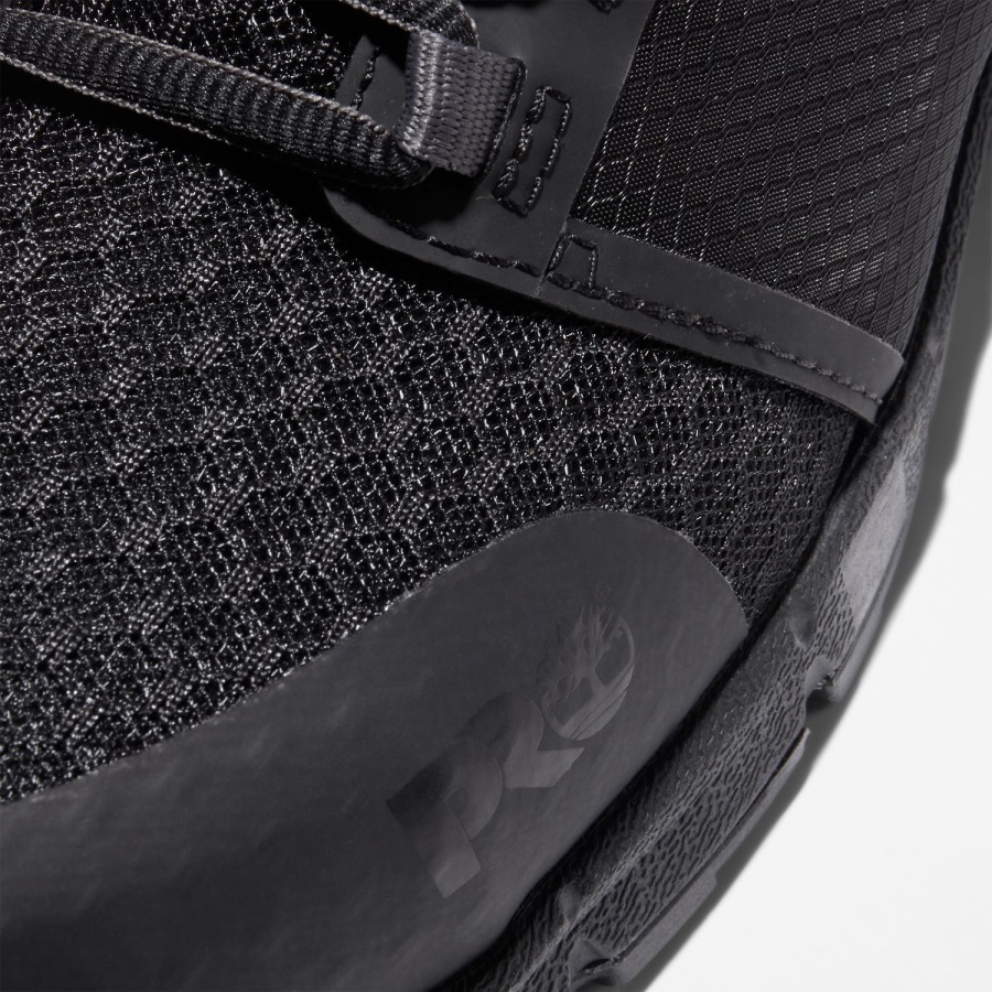 Black Timberland Ireland Women's Radius Composite Toe Work Sneaker