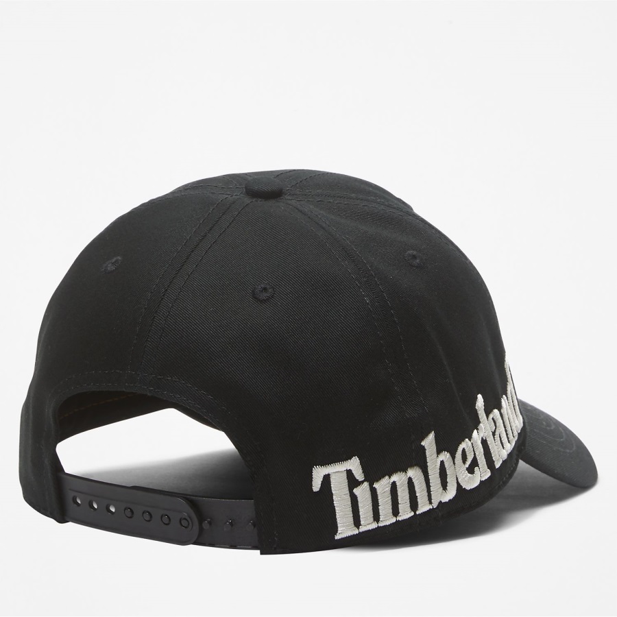Black Timberland Ireland Women's Side-Logo Baseball Cap
