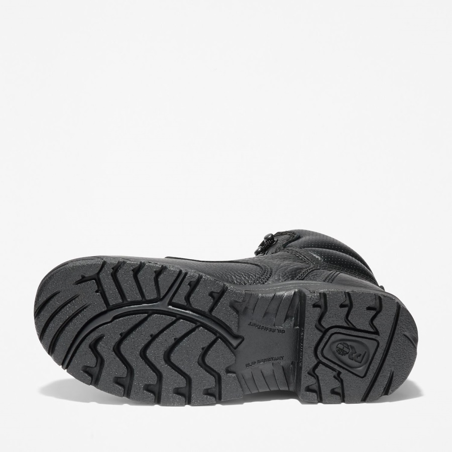 Black Timberland Ireland Women's Titan 6 Alloy Toe Work Boot