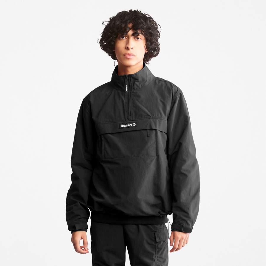Black Water-Repellent Packable Anorak Timberland Ireland