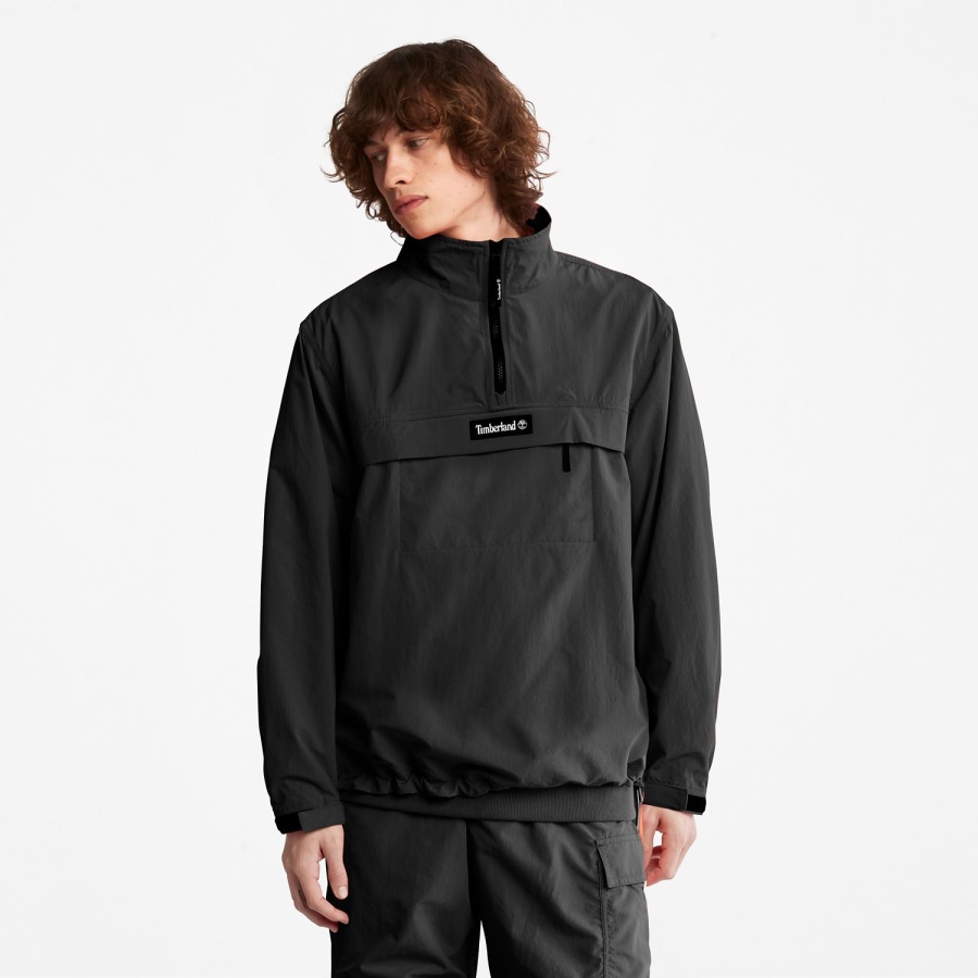 Black Water-Repellent Packable Anorak Timberland Ireland
