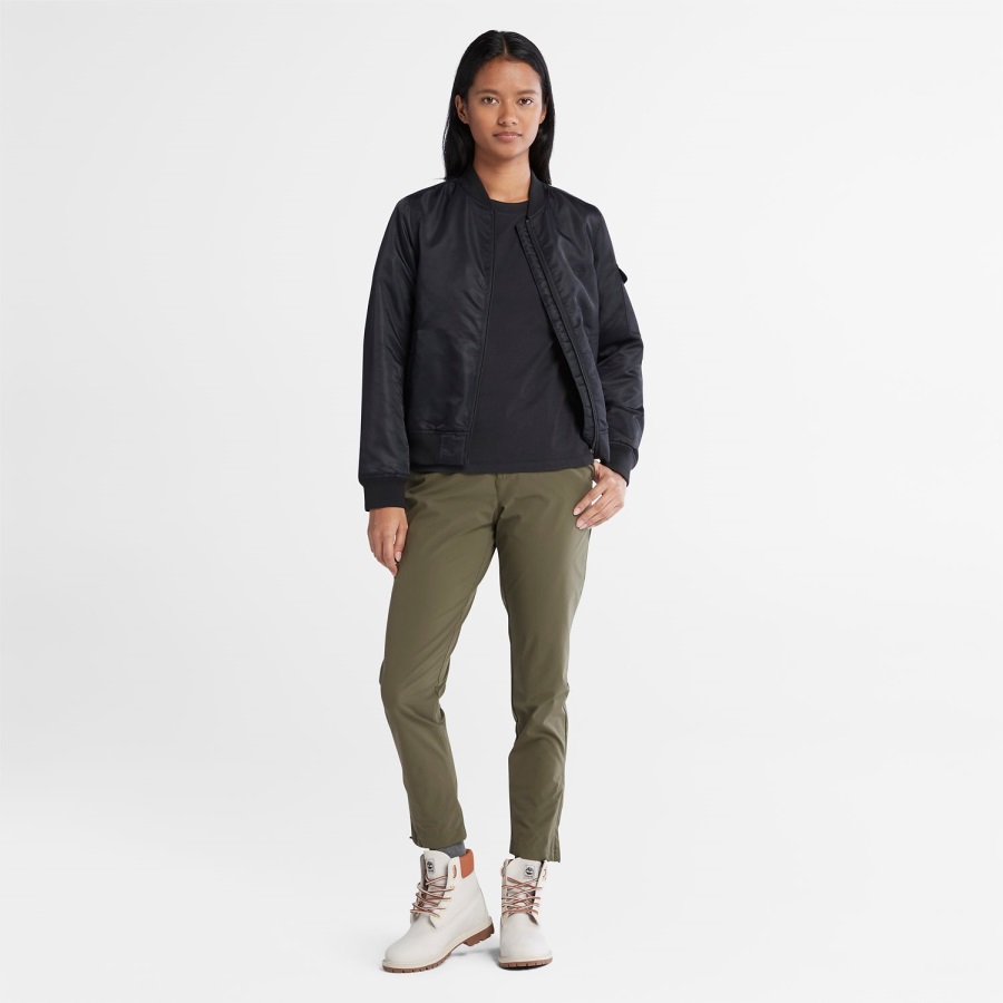 Black Women's Jersey T-Shirt Timberland Ireland