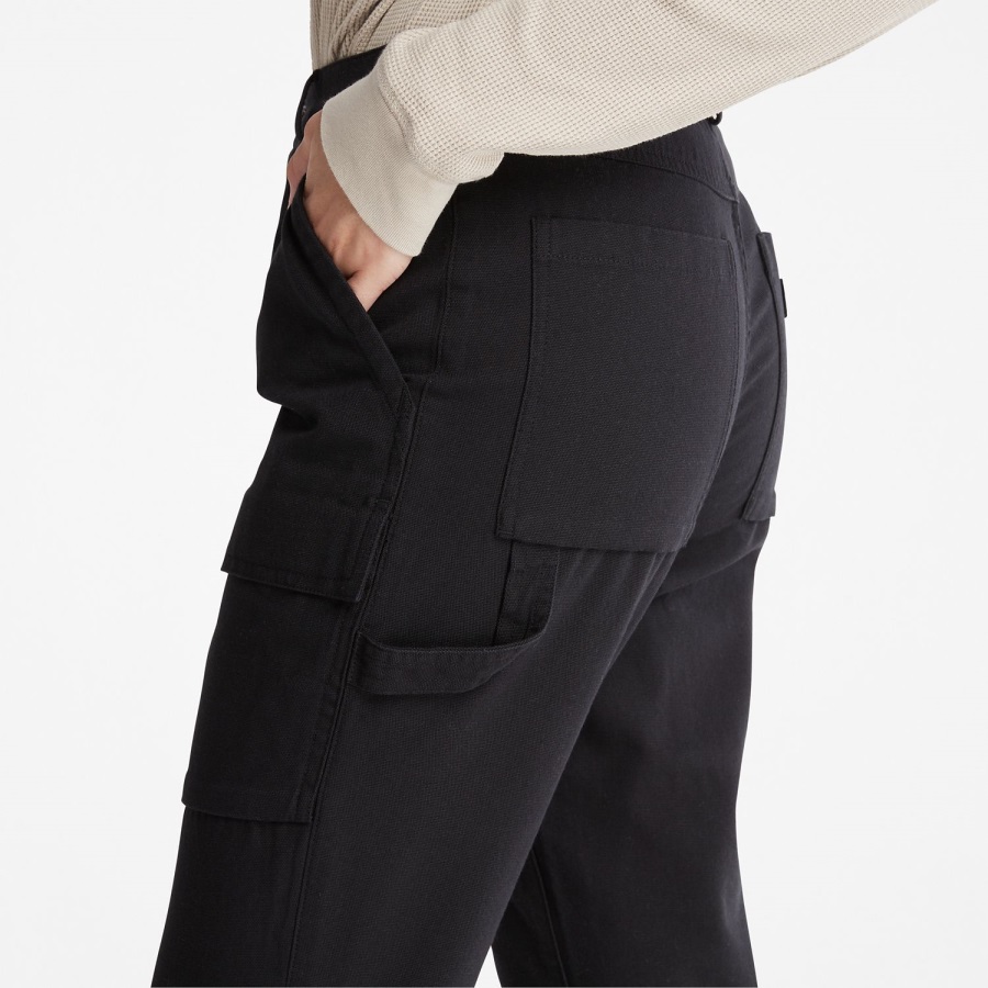 Black Women's Progressive Utility Pants Timberland Ireland