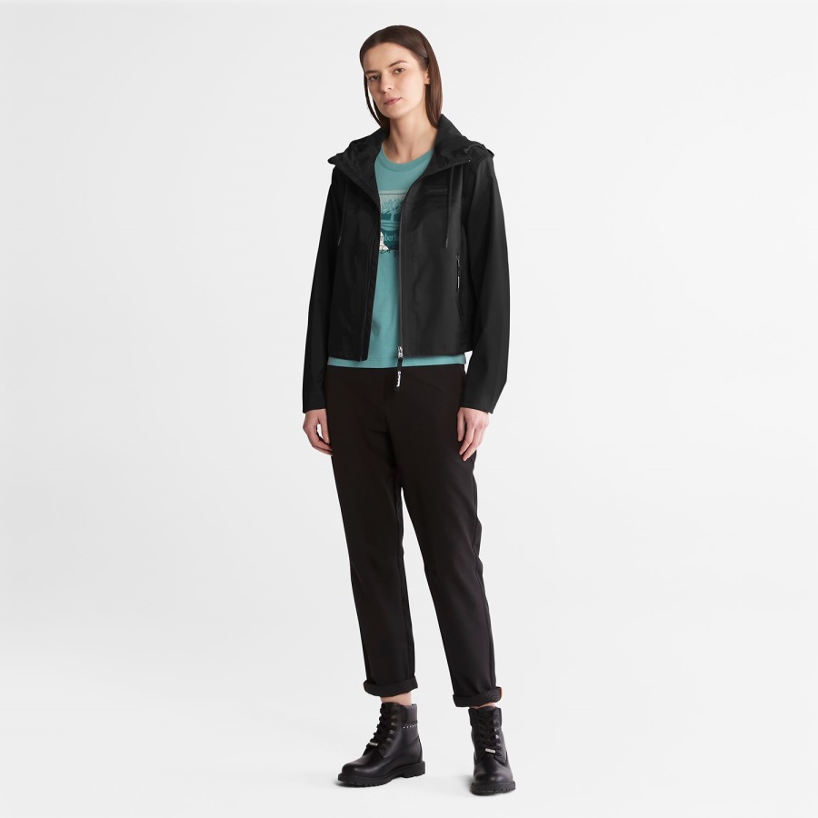 Black Women's Waterproof Jacket Timberland Ireland