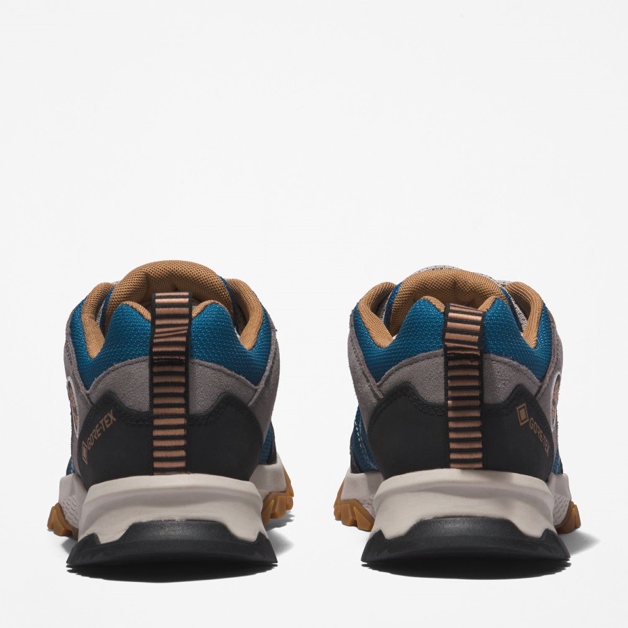 Blue Mesh/Grey Timberland Ireland Women's Lincoln Peak Waterproof Hiking Shoes