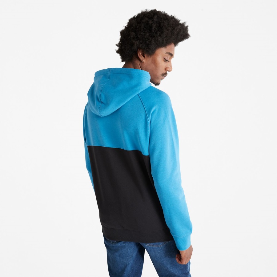 Bright Blue/Black Timberland Ireland Colorblock Hoodie