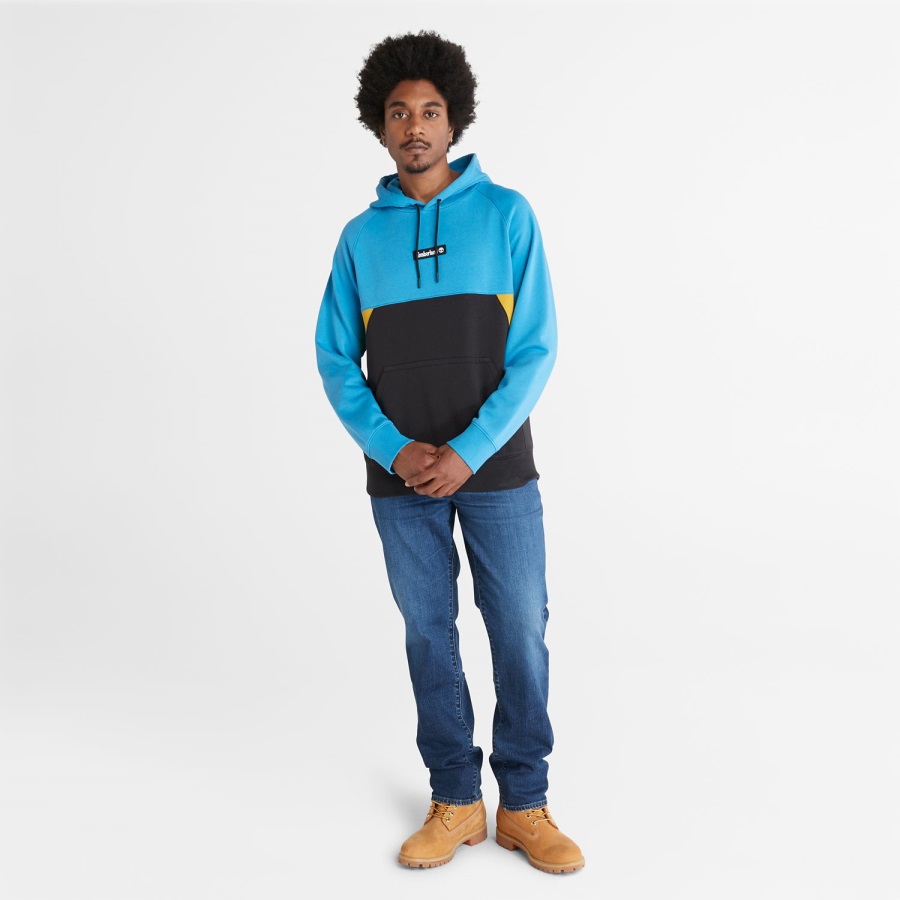 Bright Blue/Black Timberland Ireland Colorblock Hoodie