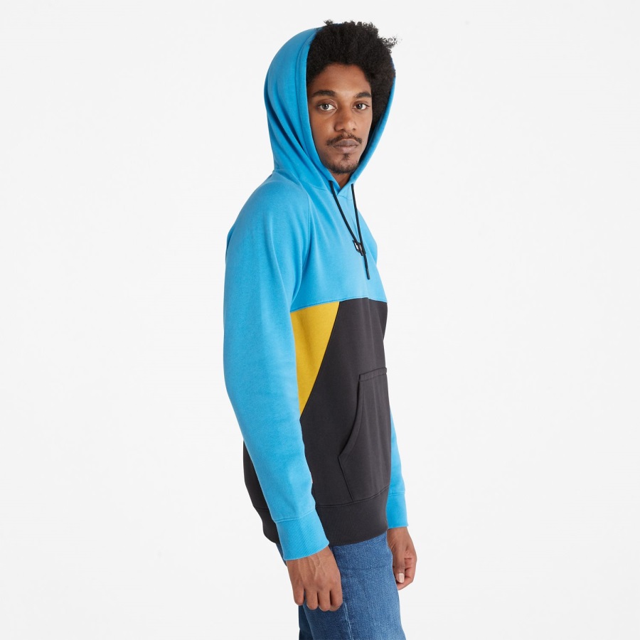 Bright Blue/Black Timberland Ireland Colorblock Hoodie