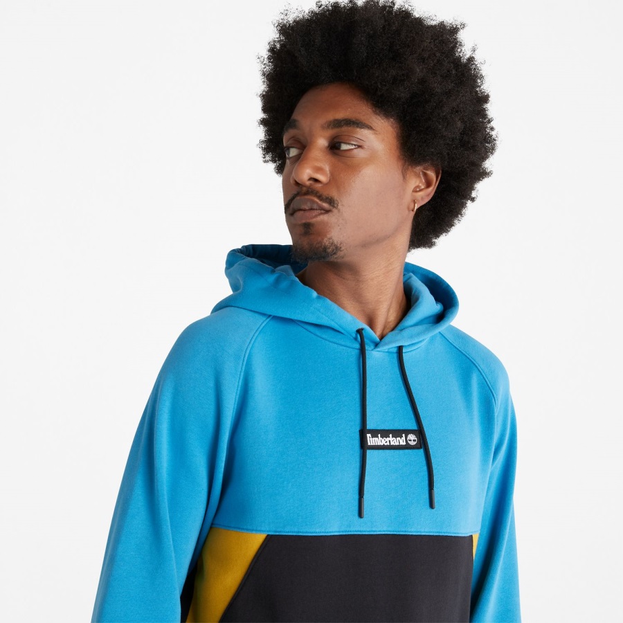 Bright Blue/Black Timberland Ireland Colorblock Hoodie