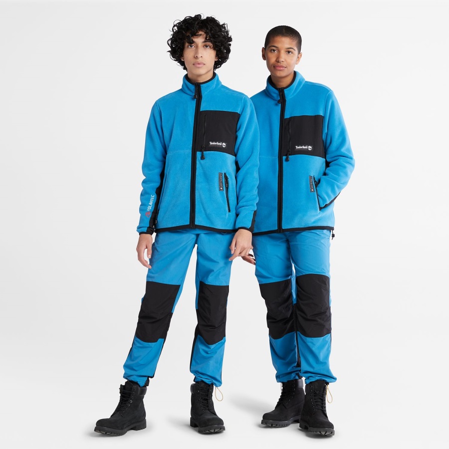 Bright Blue Timberland Ireland Polartec Fleece Jacket