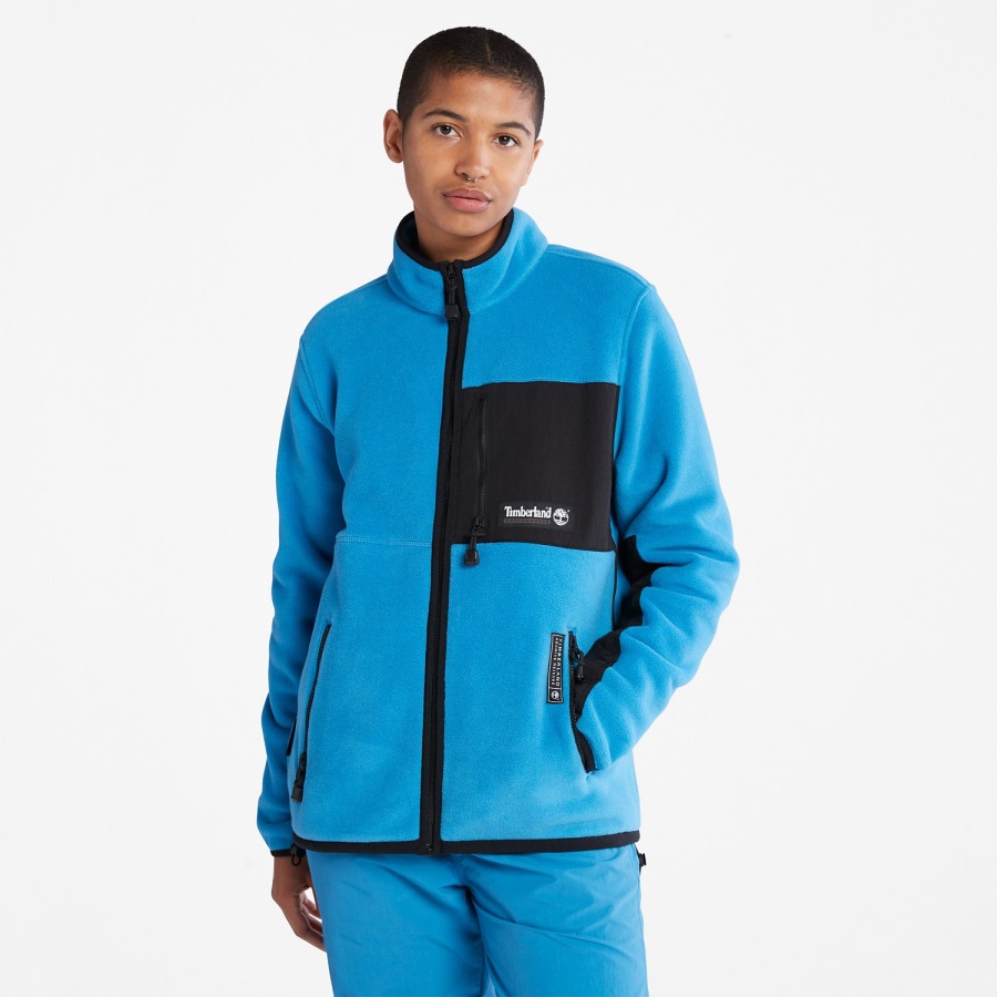 Bright Blue Timberland Ireland Polartec Fleece Jacket