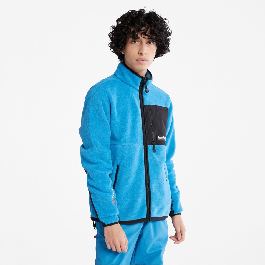 Bright Blue Timberland Ireland Polartec Fleece Jacket