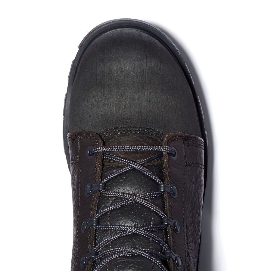 Brown Full-Grain/Ever-Guard Leather Men's Rigmaster Met Guard Alloy Toe Waterproof Work Boot Timberland Ireland