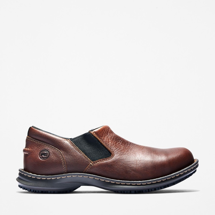 Brown Full-Grain Men's Gladstone Casual Steel Toe Work Shoe Timberland Ireland